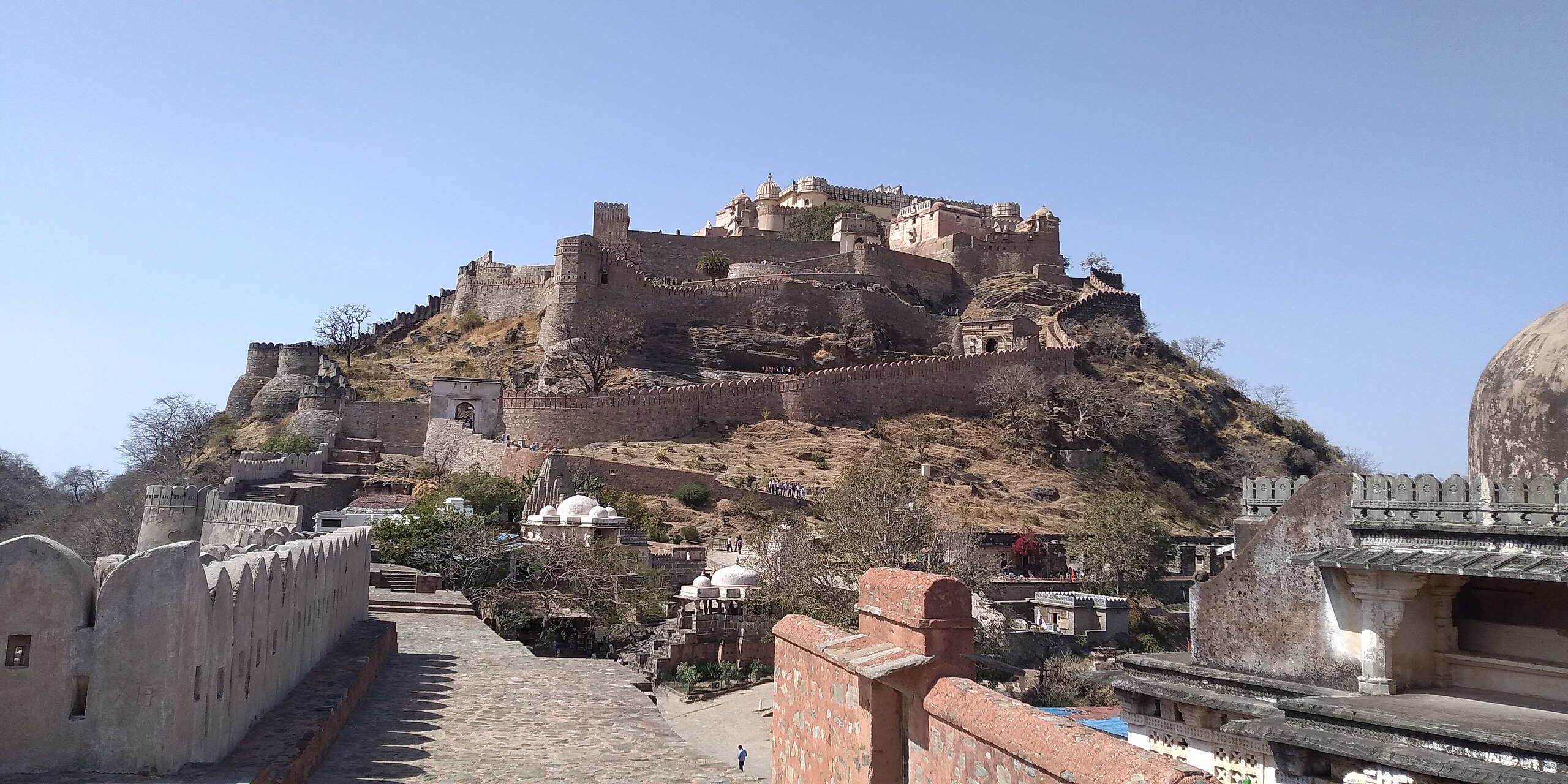 Kumbhalgarh Fort wall